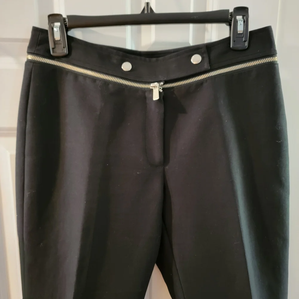 Michael Michael‎ Kors Black Zipper Waist Pants Women's Size 4